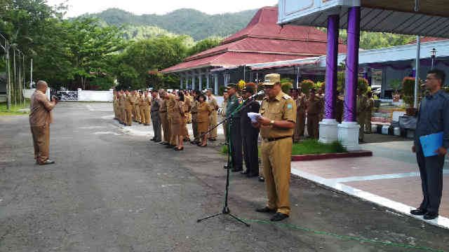 Bupati Jabes Gaghana Pimpin HUT Pol-PP, Linmas dan Damkar 8 Bupati Jabes Gaghana Pimpin HUT Pol-PP, Linmas dan Damkar