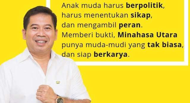 Edwin Nelwan Wakili Golkar dari Dapil II