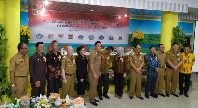 Wabup Frangky Wongkar Hadiri Rakor Pencegahan Korupsi di Sulut