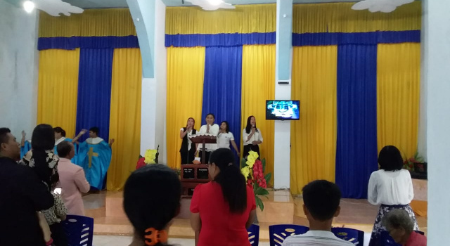 Ibadah Paskah GPdI Liwas, Gembala Mandalika Ingatkan Kembali tentang Kebangkitan