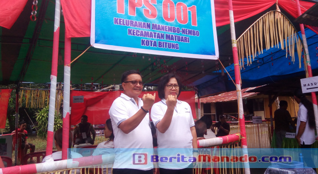 Usai Mencoblos, Wawali Bitung Minta Masyarakat Kembali Hidup "Normal"