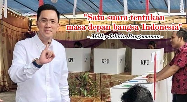 Pemilu 2019, Ini Harapan Melky Pangemanan 8 Pemilu 2019, Ini Harapan Melky Pangemanan