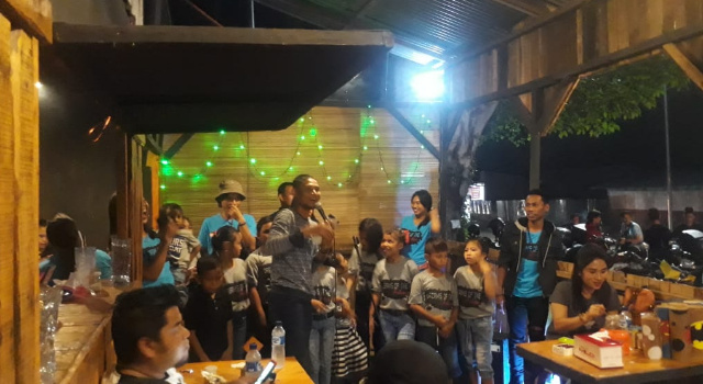 Bantu Sekolah Dream of Future, Pekerja Seni Bitung Galang Donasi
