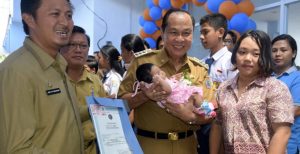 Dalam Sembulan Pemkot Bitung Resmikan Sejumlah Puskes dan Salurkan Insentif Pala/RT