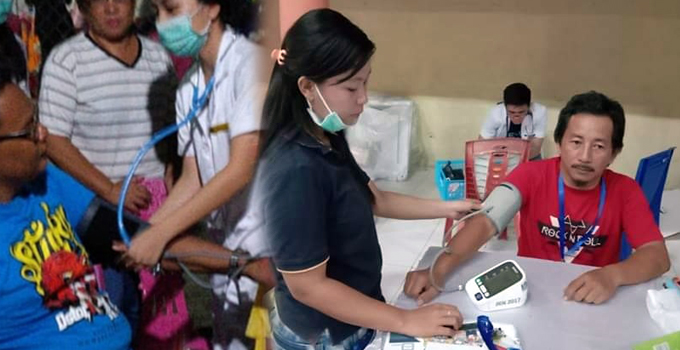Tim Kesehatan Pemkot Mobile Cek Kesehatan PPK, Saksi dan Petugas Keamanan