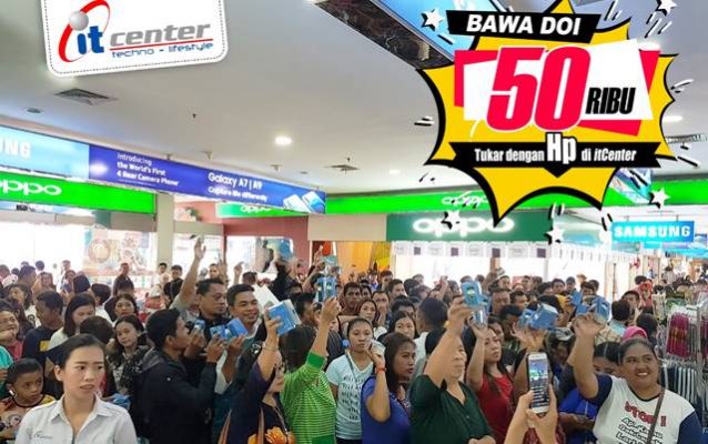 Heboh HP 50ribu di itCenter