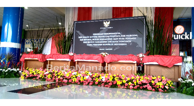 Presiden Joko Widodo Tandatangani 5 Prasasti di Bandara Pagi Ini