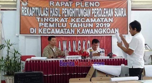 Rekapitulasi Hasil Perhitungan Suara Pemilu 2019 Terkendala Fisik