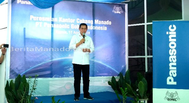 Vicky Lumentut Resmikan Kantor Cabang Panasonic di Manado