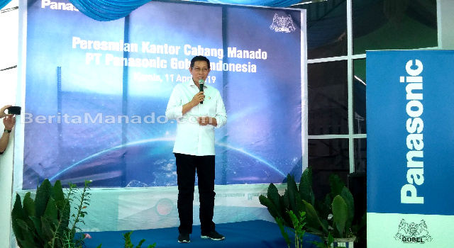 Vicky Lumentut Resmikan Kantor Cabang Panasonic di Manado