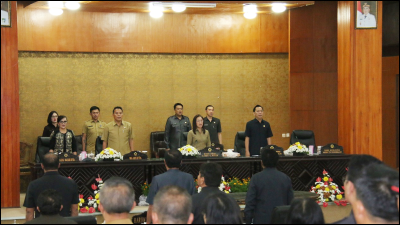 DPRD Tomohon Gelar Paripurna Buka Tutup Masa Persidangan