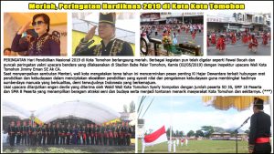 Meriah, Peringatan Hardiknas 2019 di Kota Tomohon