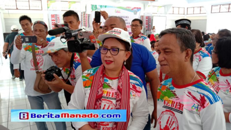 MenPPPA Sosialisasi Geber Stop KDRT di Sangihe