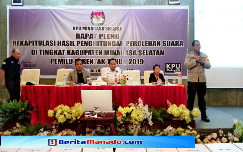 Minsel: Ini Perolehan Suara Partai, Calon Anggota DPRD Sulut