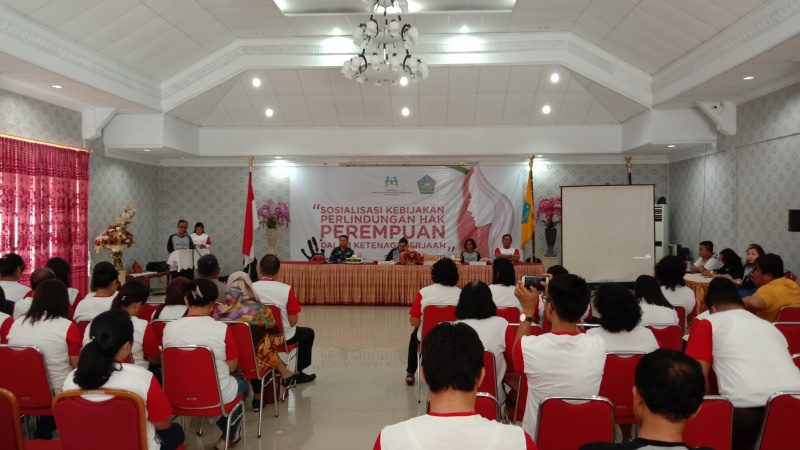 Pemkab Sangihe Gelar Sosialisasi Kebijakan Perlindungan Hak Perempuan