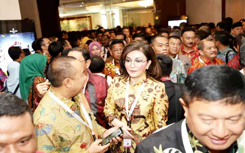 Bupati Tetty Paruntu Hadiri Musrenbang Nasional 2019