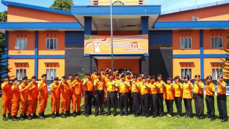 Gede Darmada Irup Upacara Harkitnas Kantor SAR Manado