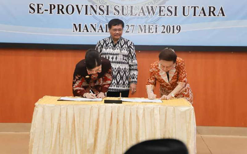 Bupati Christiany Paruntu Antar Minsel Raih Hattrick WTP