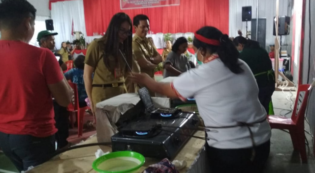 Tim Penilai Lomba Desa Tingkat Provinsi Sulut Kunjungi Desa Leilem