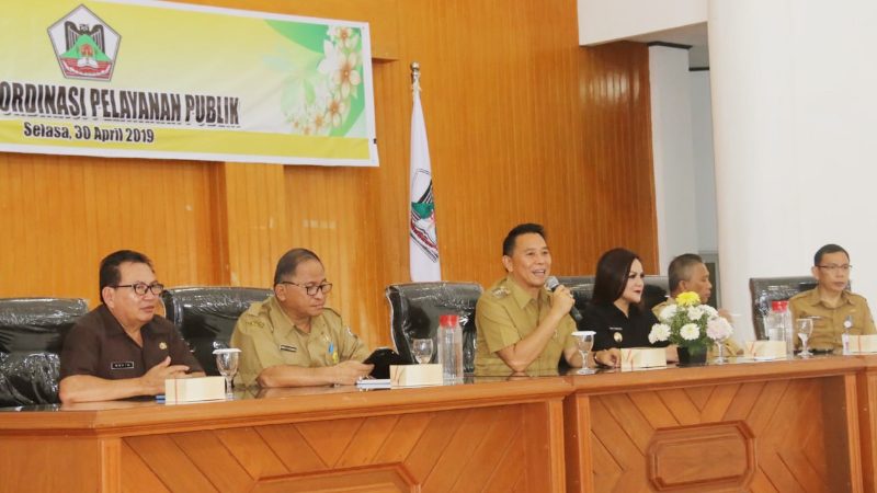 Rakor Pelayanan Publik, Eman: Pelayan Masyarakat Dapat Lebih Baik Lagi