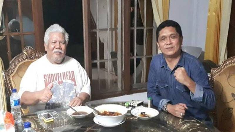 Taufik Tumbelaka bersama Imba