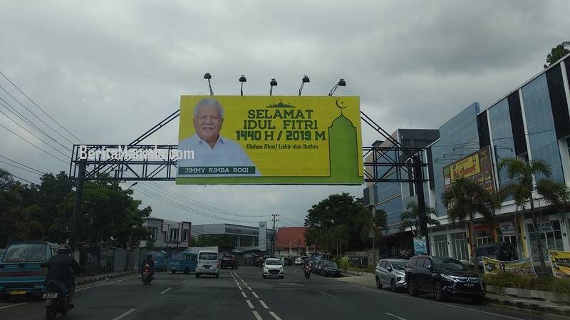 Billboard Jimmy Rimba Rogi di Paal Dua