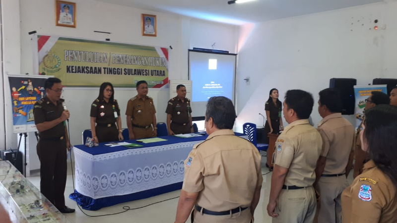 Kejati Sulut Sambangi Kantor Camat Sario