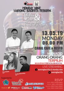 Warong Bacirita Edisi Khusus Tampilkan Franky Sihombing dan Feby Febiola