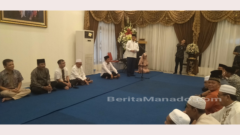 Vicky Lumentut Buka Puasa Bersama Imam Masjid se-Manado