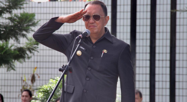 Royke Roring Pimpin Upacara Peringatan Hari Lahir Pancasila