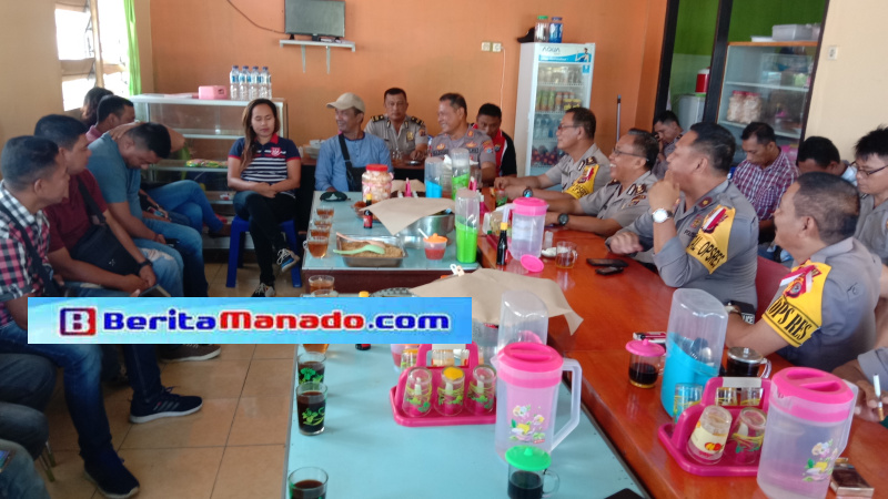 Wakapolres Sangihe Intruksikan Wartawan Harus Dapat Infromasi