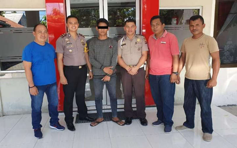Buronan Diamankan Polsek Tumpaan