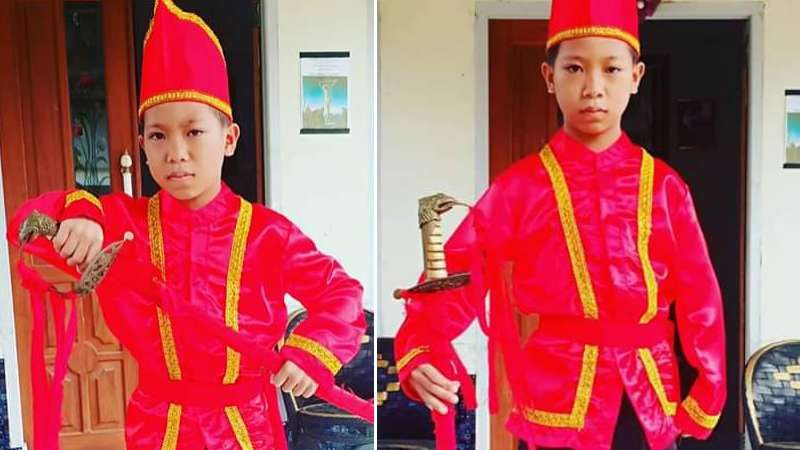 Fernando Rondonuwu Raih Juara 1 dan Terfavorit Duta Budaya Cilik Minut 2019