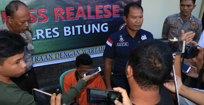 Usai Bunuh Rekannya, Novri Lari ke Sangihe dan Diberi Timah Panas