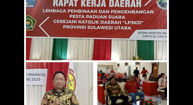 Buka Rakerda LP3KD, Edwin Silangen: Paduan Suara Sulut Sarat Prestasi