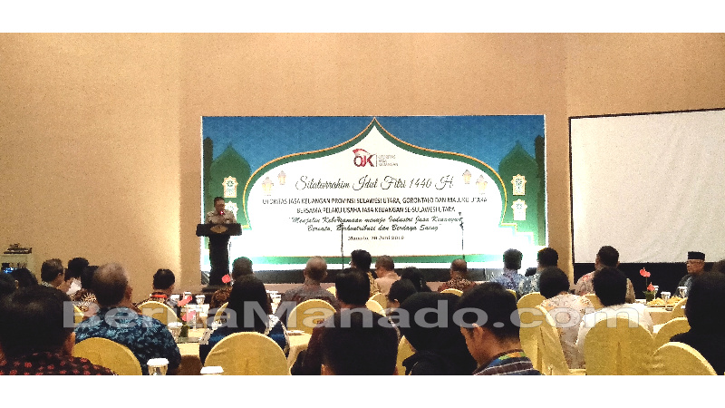 OJK SulutGoMalut Gelar Halal Bihalal, Slamet Wibowo Ajak Semua Pihak Berkontribusi
