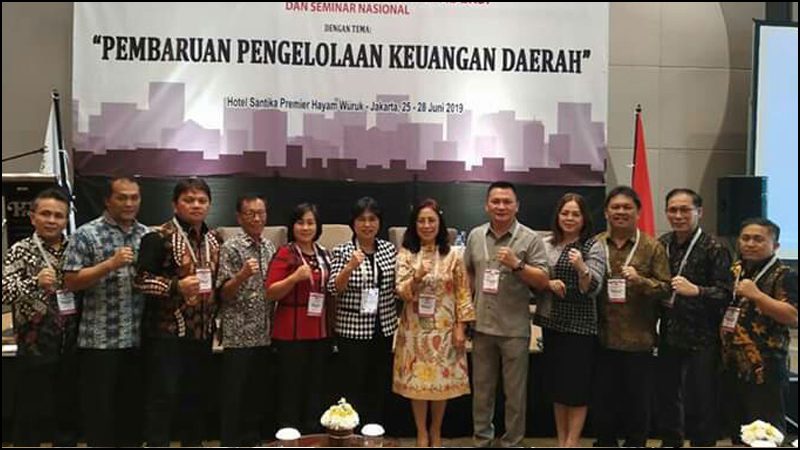 Pimpinan dan Anggota DPRD Tomohon Hadiri Adeksi di Jakarta