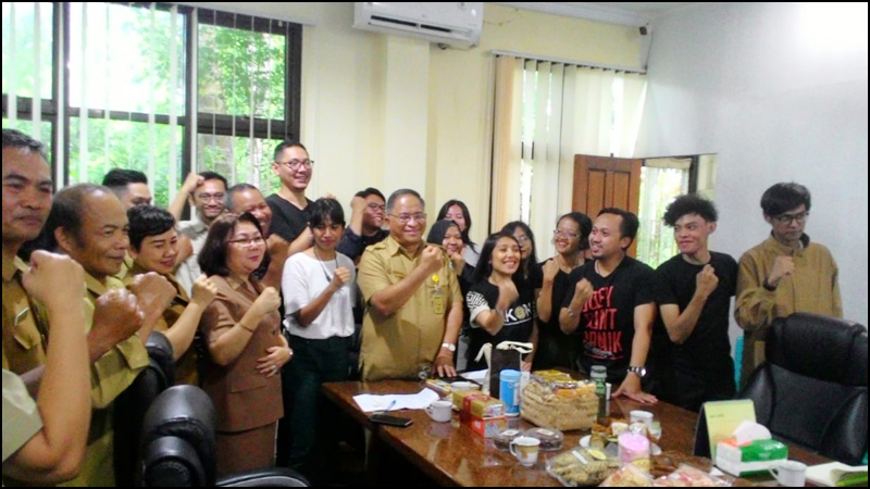 BEKRAF Bakal Kembangkan Ekonomi Kreatif Tomohon