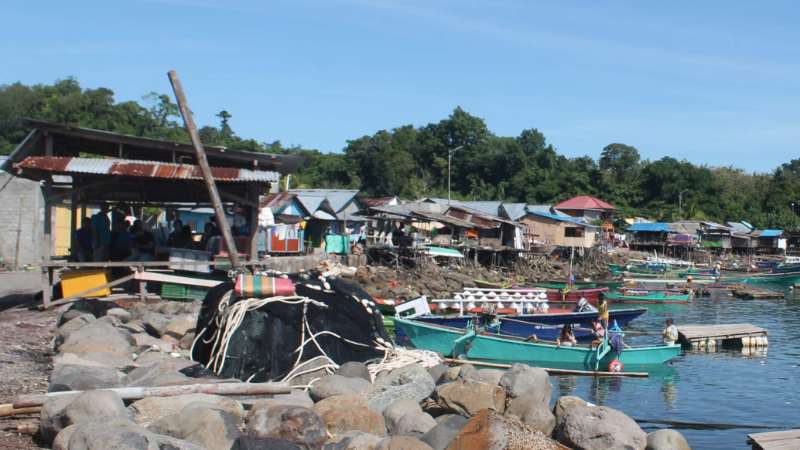 Gara-gara Bangunan Liar, Pesisir Pantai Likupang Jadi Wilayah Kumuh