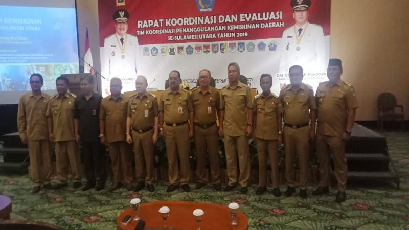 Wabup Helmud Hontong Hadiri Rakorev Tim Koordinasi PKD