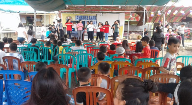 Paroki St. Petrus Langowan Gelar Jambore Anak dan Remaja