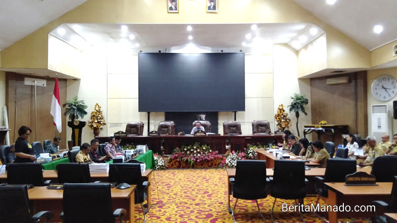 DPRD Manado Gelar Rapat Badan Anggaran Bersama Eksekutif