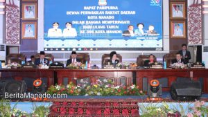DPRD Manado Gelar Rapat Paripurna Dalam Rangka HUT Kota Manado ke-396
