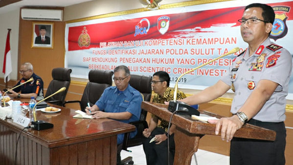 Kapolda Sulut Buka Pelatihan dan Uji Kompetensi Fungsi Identifikasi Jajaran Polres