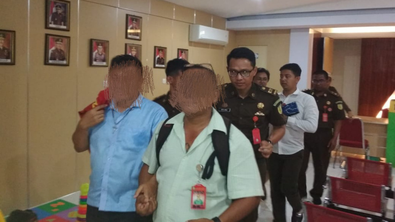 Diduga Salah Gunakan AD dan ADK, Oknum Kades Kalama Ditahan Kejari Sangihe