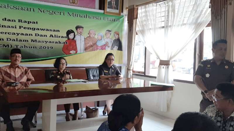 Tim Pakem Filter Kerukunan Beragama di Minahasa Utara