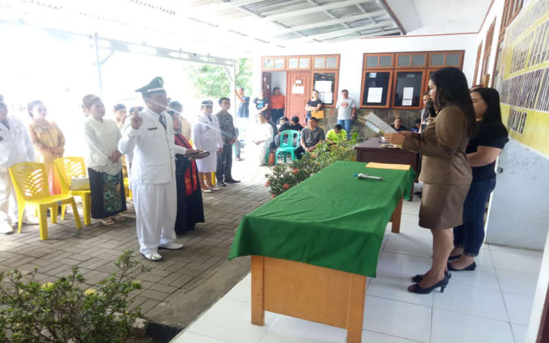 12 Penjabat Hukum Tua Baru Minsel Dilantik