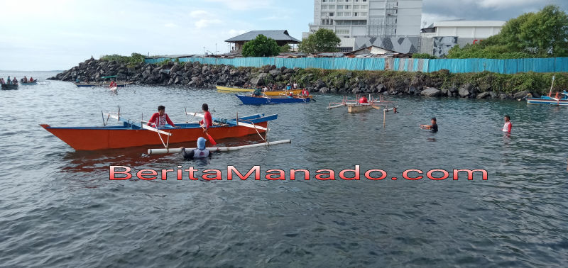 Traditional Sea Fest Manado Fiesta 2019, Kadispora Manado Laurens Umboh Ajak Masyarakat Jaga Kebersihan