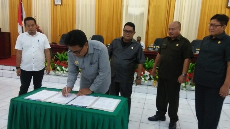 KU-PPAS Tahun 2020 Disepakati DPRD Sangihe 8 KU-PPAS Tahun 2020 Disepakati DPRD Sangihe