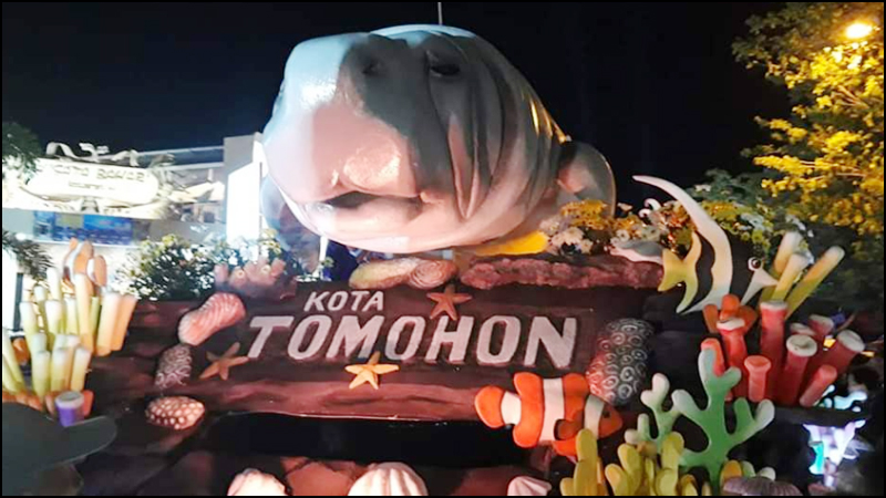 Manado Fiesta, Tomohon Tampilkan Float Ikan Duyung